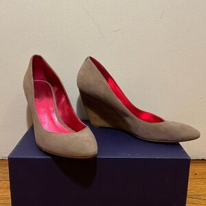 Belle by Sigerson Morrison Suede Wedges